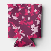 Roze Camouflage Blikjeskoeler (Voorkant)
