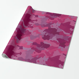 Roze Camouflage Cadeaupapier