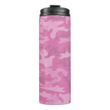 Roze Camouflage / Camo Thermal Tumbler