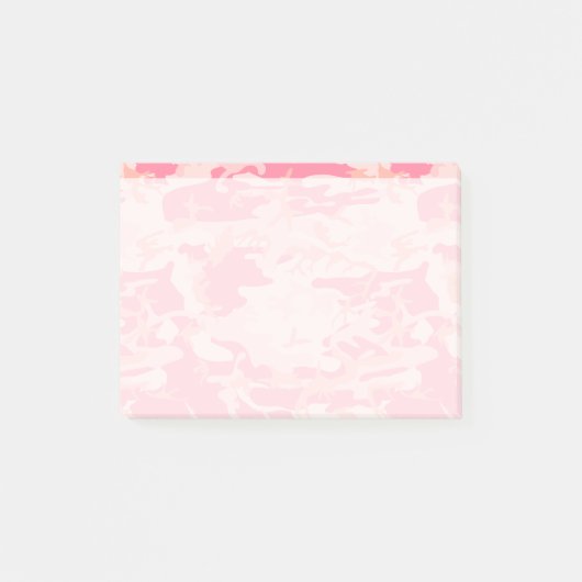 Roze Camouflage, Camouflage, Militair, Leger Post-it® Notes (Voorkant)
