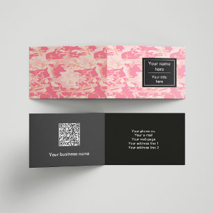 Roze Camouflage, Camouflage, Militair, Leger Visitekaartjes