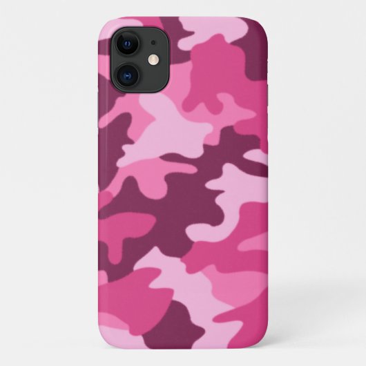 Roze Camouflage Case-Mate iPhone Case (Achterkant)