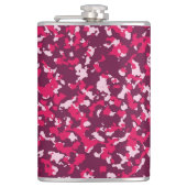 Roze Camouflage Heupfles (Voorkant)