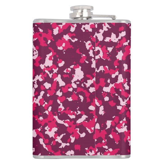 Roze Camouflage Heupfles (Achterkant)