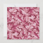 Roze camouflage kaart (Achterkant)