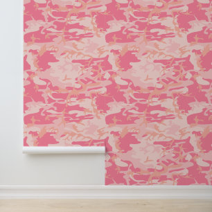 Roze camouflage, leger, leger behang