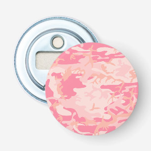 Roze camouflage, leger, leger button flesopener