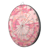 Roze camouflage, leger, leger dartbord (Voorkant Rechts)