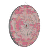 Roze camouflage, leger, leger dartbord (Voorkant Links)