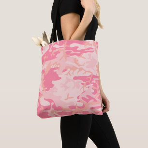 Roze camouflage, leger, leger draagtas