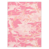 Roze camouflage, leger, leger tafelkleed (Voorkant)