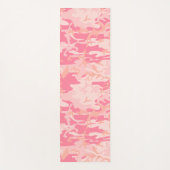 Roze camouflage, leger, leger yogamat (Voorkant)