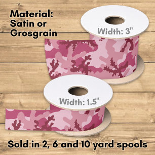 Roze camouflage lint