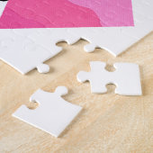 Roze Camouflage Lint Geloof Puzzel (Zijkant)