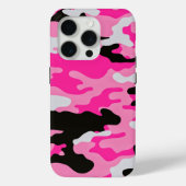 Roze Camouflage Patroon Case-Mate iPhone Case (Achterkant)
