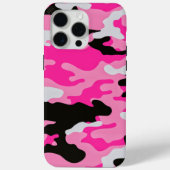 Roze Camouflage Patroon Case-Mate iPhone Case (Achterkant)