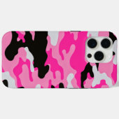 Roze Camouflage Patroon Case-Mate iPhone Case (Achterkant (horizontaal))