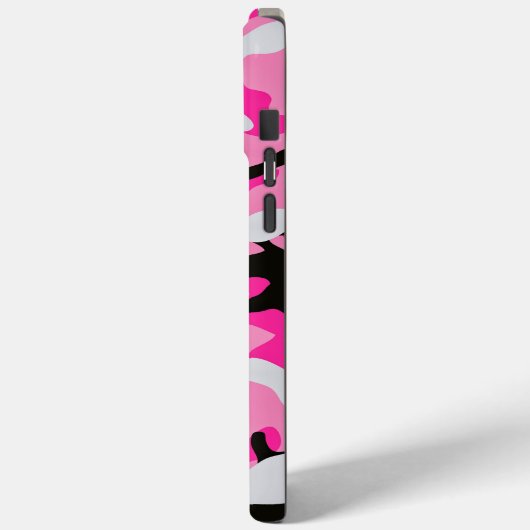 Roze Camouflage Patroon Case-Mate iPhone Case (Achterkant / Links)