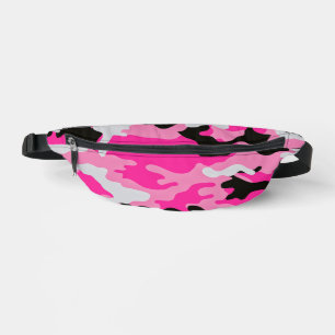 Roze Camouflage Patroon Heuptasje