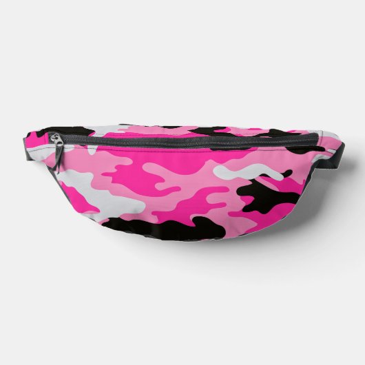 Roze Camouflage Patroon Heuptasje (Liggend)