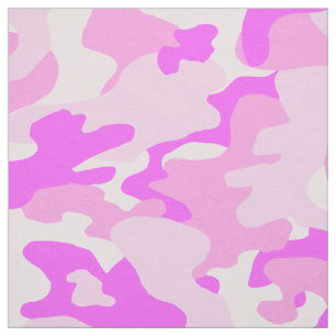 Roze Camouflage Patroon Stof
