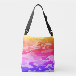 Roze Camouflage Patroon Tas