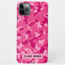 Roze camouflage, persoonlijke naamlabel