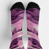Roze camouflage sokken (Top)