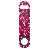 Roze Camouflage Speed Flessenopener (Voorkant)