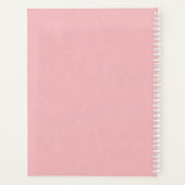 Roze Camper, Happy Campers Planner (Achterkant)