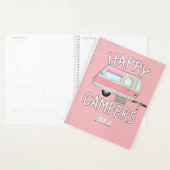 Roze Camper, Happy Campers Planner (Display)