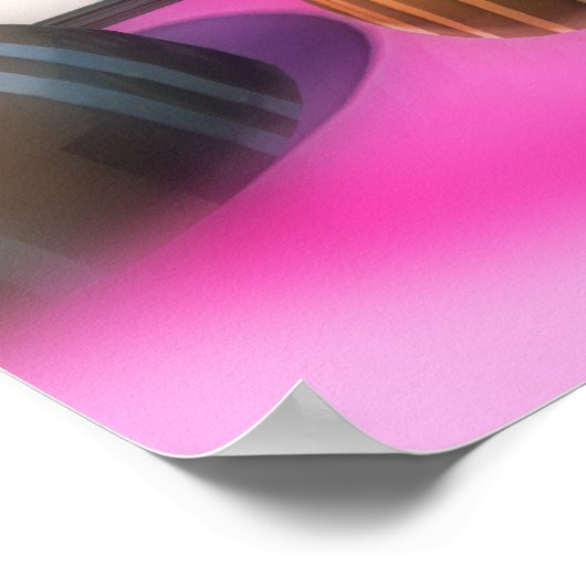 Roze Candyland Poster (Hoek)