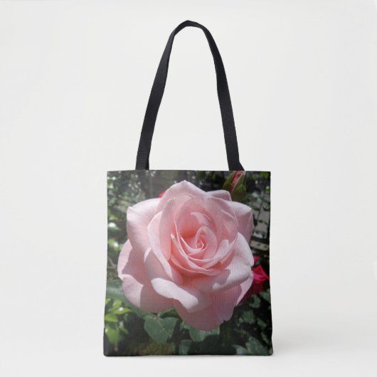 Roze Canvas tas (Voorkant)
