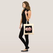 Roze Canvas tas (Voorkant (model))