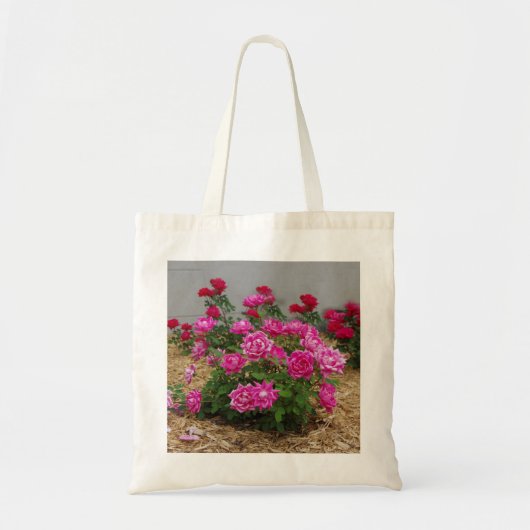 Roze canvas tas (Voorkant)