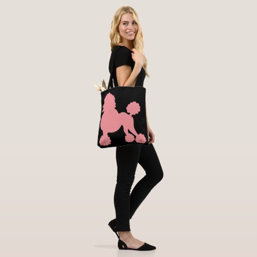 Roze Canvas tas van het Robuuste Canvas (Op model)