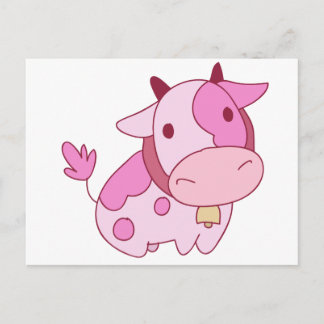 Roze Cartoon Briefkaart