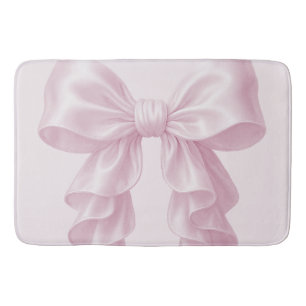 Roze Cascade Plissé Lint Elegant Verwend Girly Badmat