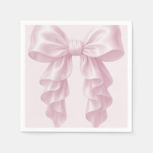 Roze Cascade Plissé Lint Klasse Posh Servet