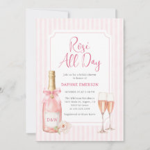 Roze Champagne Bruisende Bruidsfeest