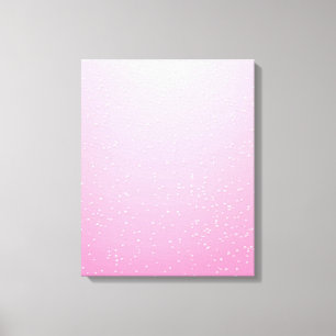 Roze champagne met kleine bubbels achtergrondkunst canvas afdruk