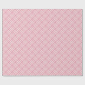 ROZE CHECK QUILT wrapping papier (Vlak)