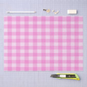 Roze Checkers- Tissuepapier (Craft)