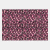Roze Cheetah Print Inpakpapier Vel (Voorkant 3)