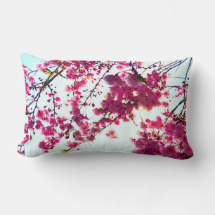 Roze Cherry-bloesems Kussen