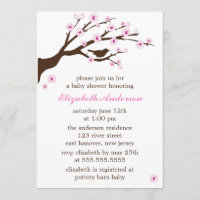Roze Cherry Blossom Baby shower