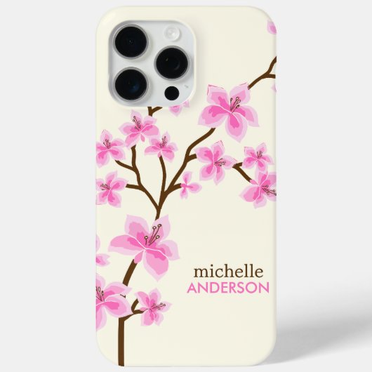 Roze Cherry Blossom Case-Mate iPhone Case (Achterkant)