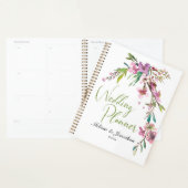 Roze Cherry Blossom Floral Wedding Planner (Display)