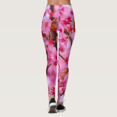 Roze Cherry Blossom Leggings (Achterkant)