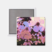 Roze Cherry Blossom Magneet (Voorkant / Achterkant)